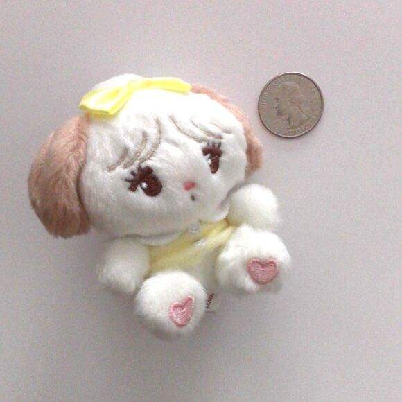 Mikko characters souffle puppy plushie keychain - Picture 2 of 5